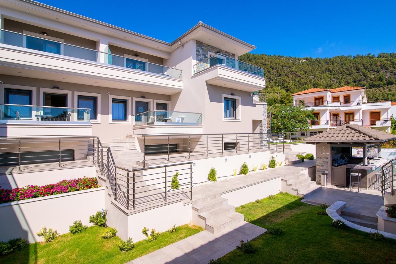 Semiramis Luxury Suites Chrysi Ammoudia Extérieur photo