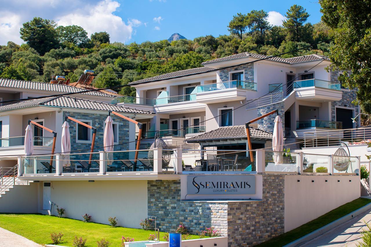 Semiramis Luxury Suites Chrysi Ammoudia Extérieur photo