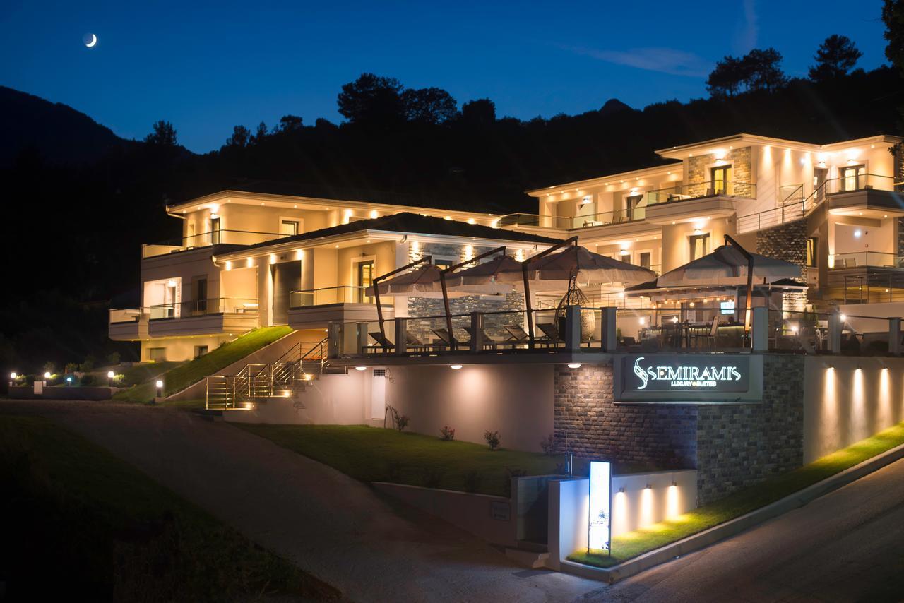 Semiramis Luxury Suites Chrysi Ammoudia Extérieur photo