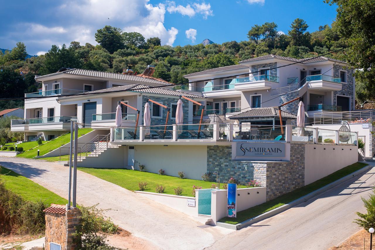 Semiramis Luxury Suites Chrysi Ammoudia Extérieur photo